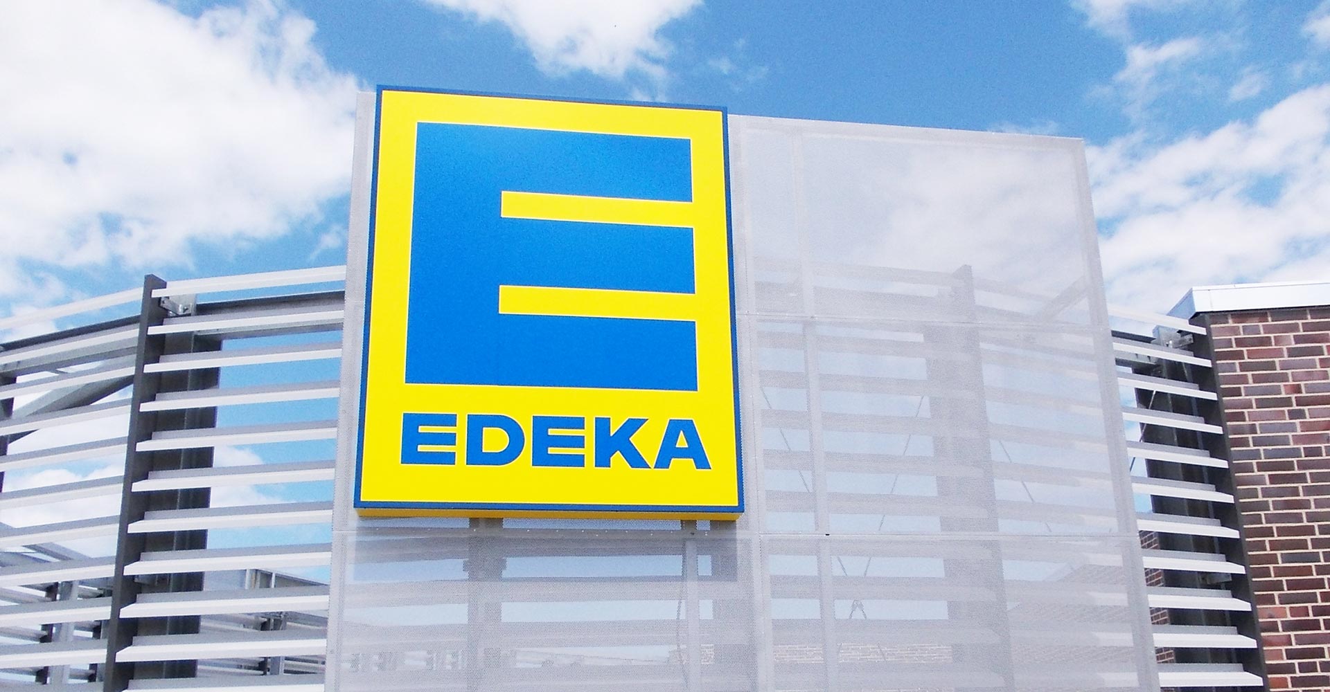 Edeka Leuchttransparent